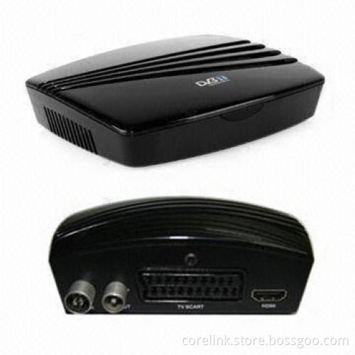 Mini FTA HD DVB-T2 Receiver, Supports Teletext and Multiple Subtitle Languages Output